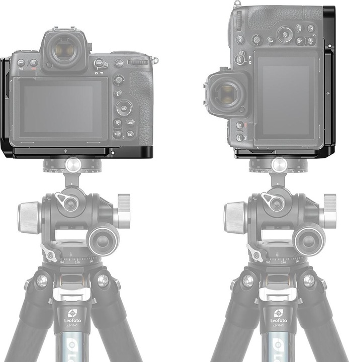 Actual product image Leofoto LPN-Z8 L-bracket for Nikon Z8 (L-rail)