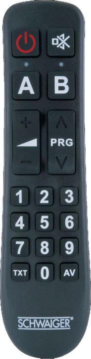 Produktbild Schwaiger 20 Tasten, 2x AAA (Universal Fernbedienung, Infrarot)
