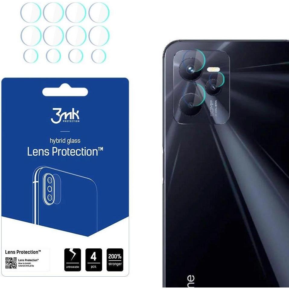 3MK Kamera-Schutzglas, Kameraglas (1 Stk., Realme C35) (GLASCAM-3MK-RC35)