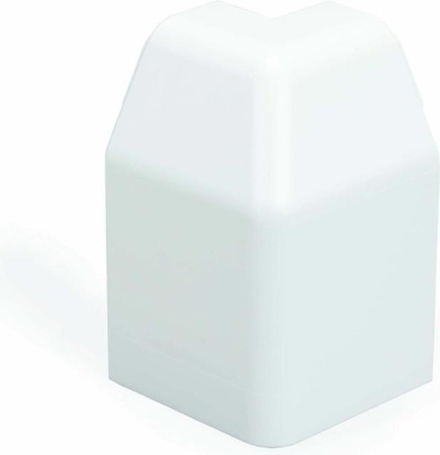 Actual product image OBO Bettermann Outside corner SL 20x110 9010, PVC, pure white, 6132275 (Duct)