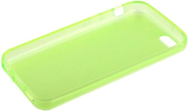 Actual product image König Design Protective cover TPU Case for mobile Apple iPhone 5C Green (Apple iPhone 5c)