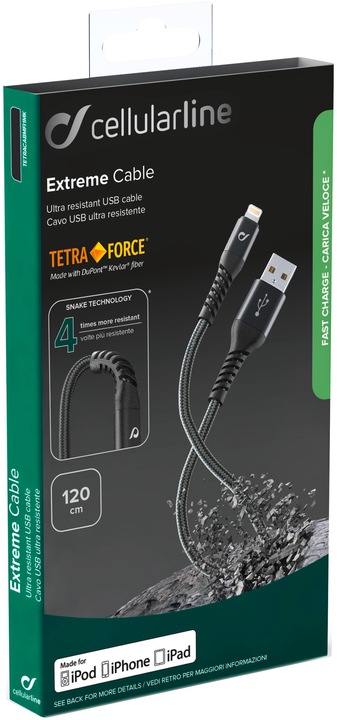 Immagine prodotto Cellularline Cavo estremo (1.20 m, USB 2.0)