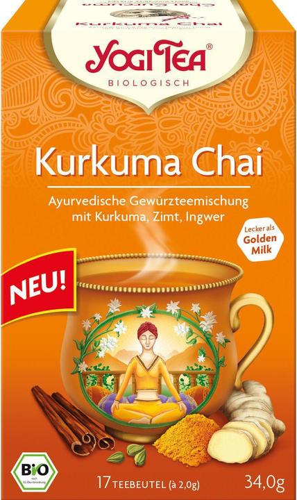 Actual product image Yogi Tea Turmeric Chai (34 g)