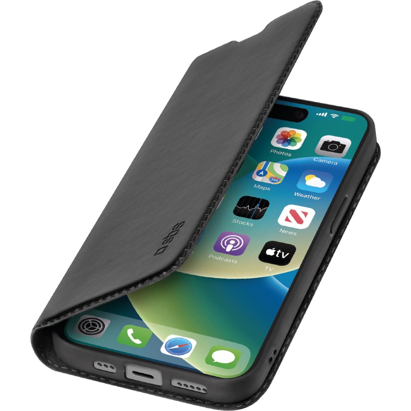 SBS Lite (Apple iPhone 15), Smartphone Hülle, Schwarz