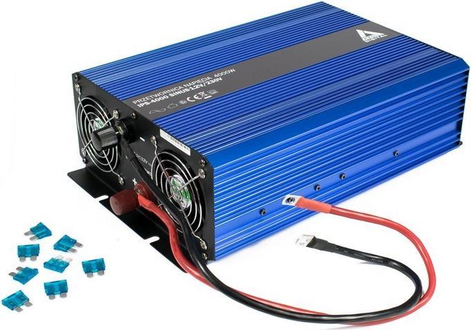 Actual product image Digital Przetwornica napięcia 12 VDC / 230 VAC SINUS IPS-4000S 4000W