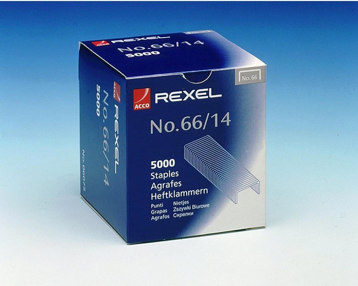 Produktbild Rexel Heftkl.Nr.66 (14/14) 5.000 St. (5000 x)