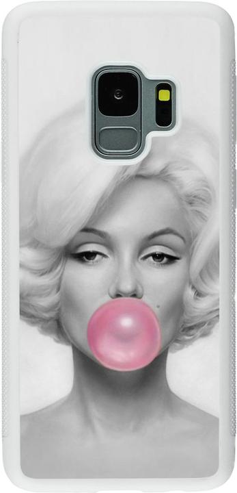 Image du produit PhoneLook Coque Silicone rigide blanc Marilyn Bubble (Samsung Galaxy S9)