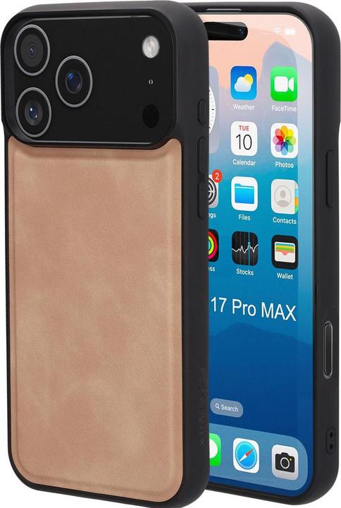 Actual product image Mobiparts Classic Backcover Apple iPhone 17 Pro Max Moonstone Beige (MagSafe Compatible) (Apple iPhone 17 Pro Max)