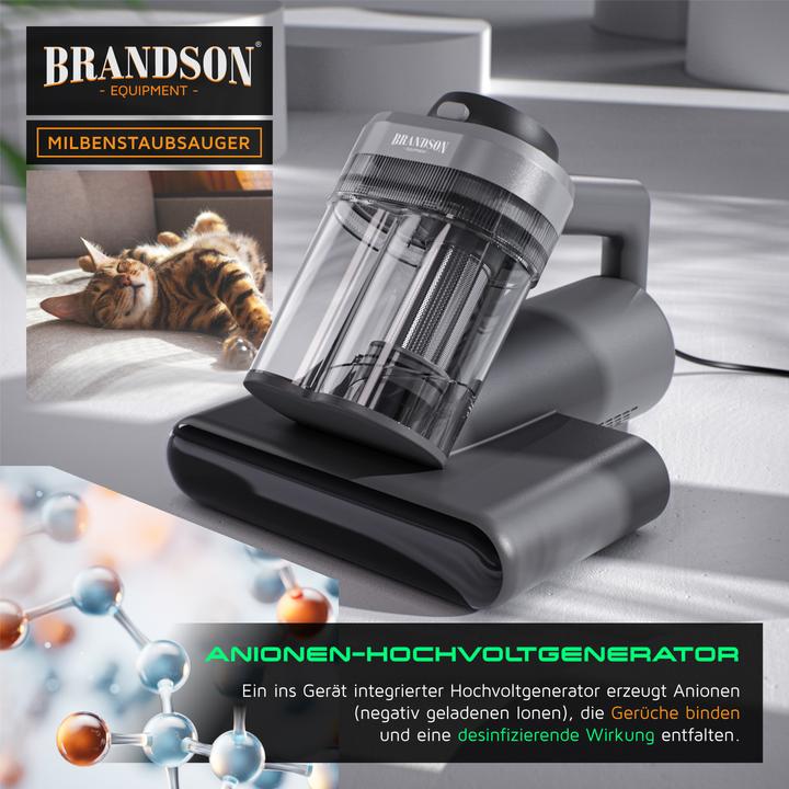 Produktbild Brandson Matratzenreinigungsgerät Milbenstaubsauger, UV-C Sterilisationslicht, Handstaubsauger, 400 W