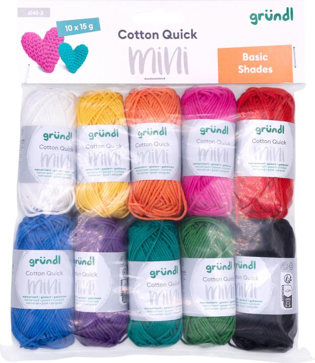 Produktbild Gründl Cotton Quick Mini "Basic Shades" (37.50 m)