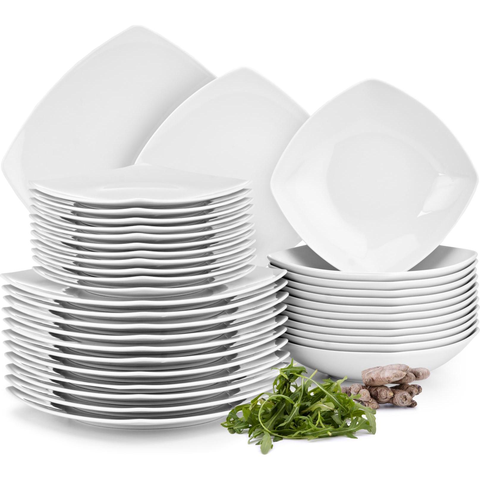 Konsimo, Geschirrset, Carlina (36 Stück)