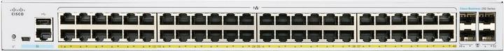 Actual product image Cisco PoE+ Switch CBS250-48P-4G-EU 52 Port (48 Ports)