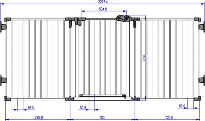 Immagine prodotto Pawise Absperrgitter 3-Teilig