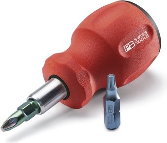Immagine prodotto PB Swiss Tools PB Insider Stubby (Viti con testa a intaglio, Torx (TX), Fessura croce Phillipps (PH))