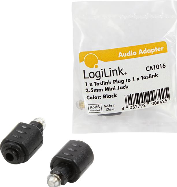 Produktbild LogiLink Toslink Adapter (Klinkenadapter)