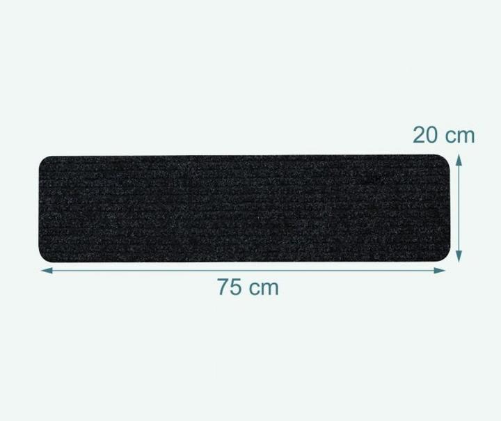 Image du produit Relaxdays 16 tapis-escalier (20 x 75 cm)