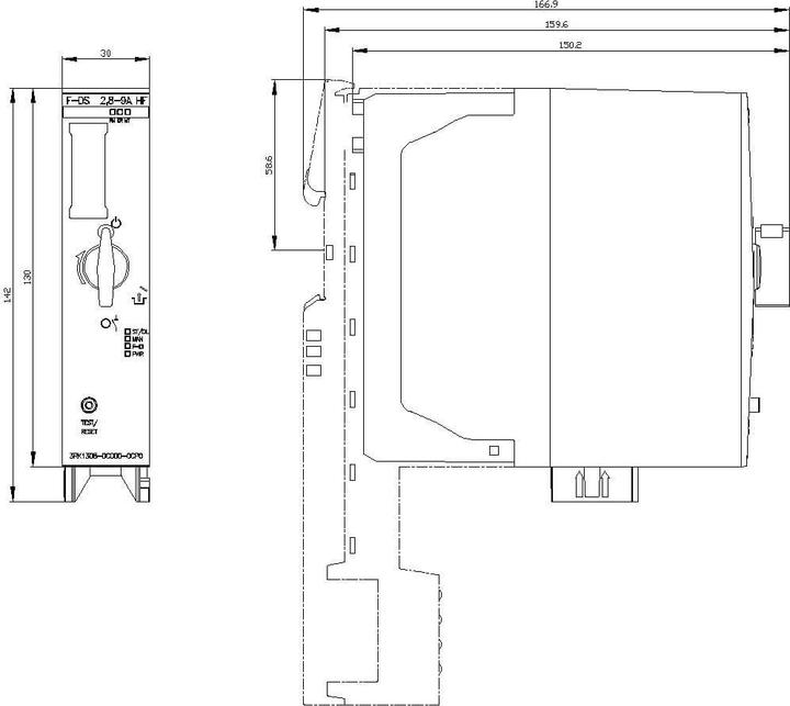 Produktbild Siemens Motorstarter 3RK1308-0CD00-0CP0