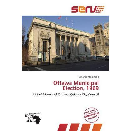 Ottawa Municipal Election, 1969, Fachbücher