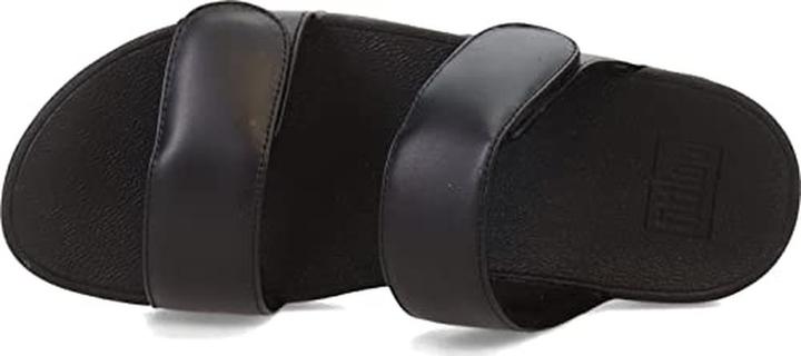 Actual product image Fitflop Lulu Adjustable Leather Slippers Dames (41)