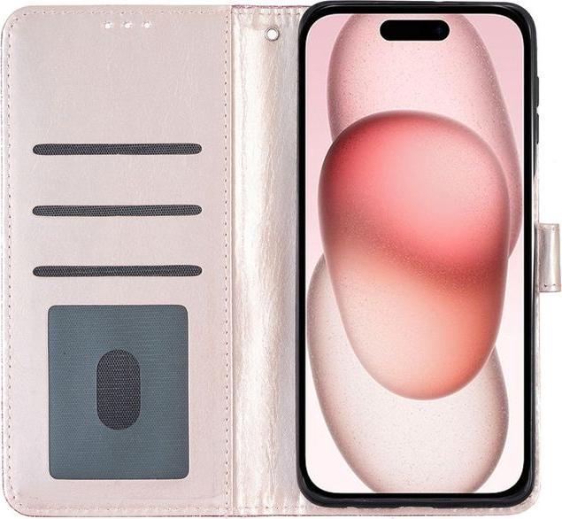 Actual product image MU Style PU Leather Bling Series (Apple iPhone 16 Plus)