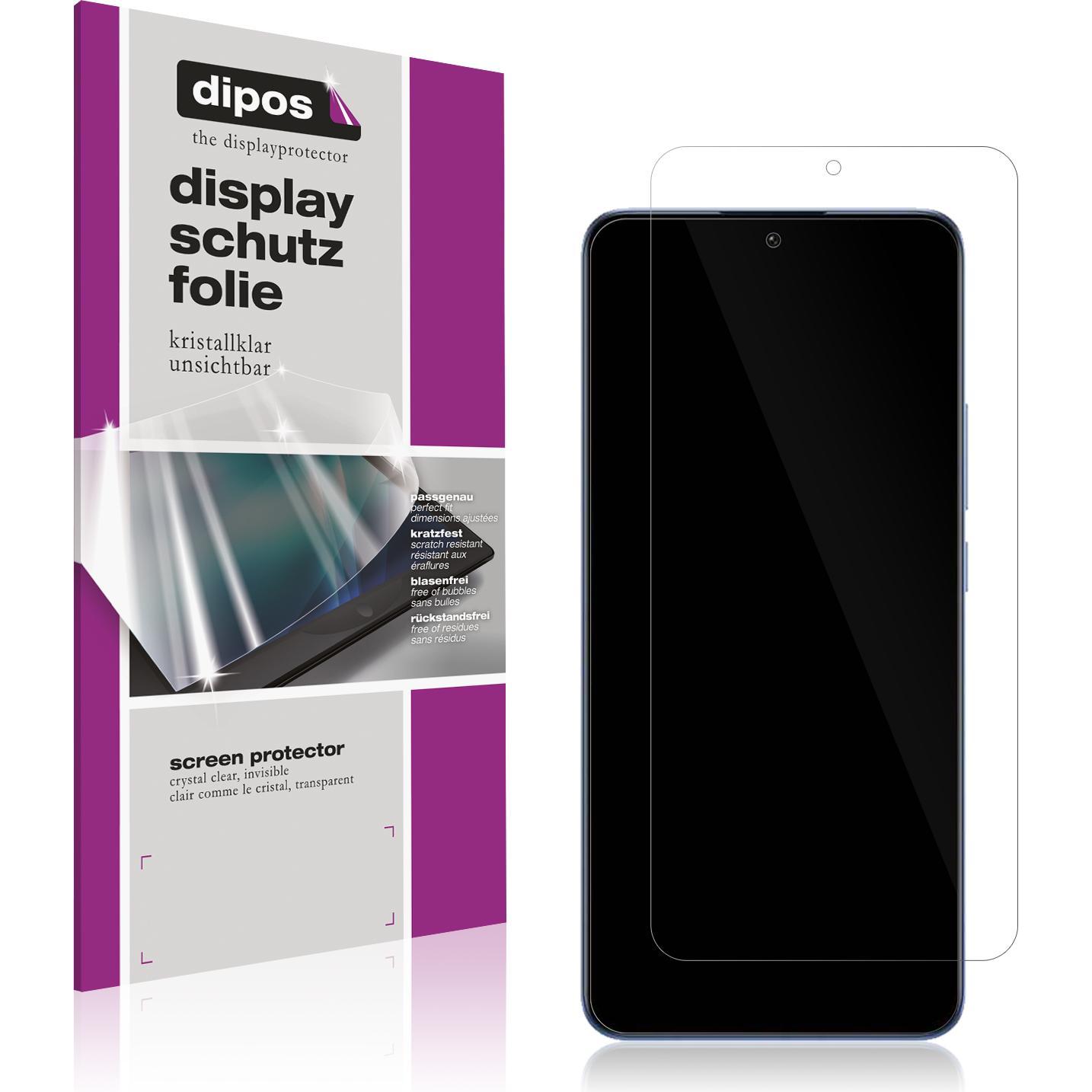 Dipos Displayschutzfolie Crystalclear (4 Stück, Xiaomi 13T), Smartphone Schutzfolie, Transparent