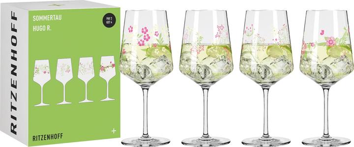 Image du produit Ritzenhoff Rosée d'été Hugo Set de 4 (5.44 dl, 4 x, Verres à apéritif)