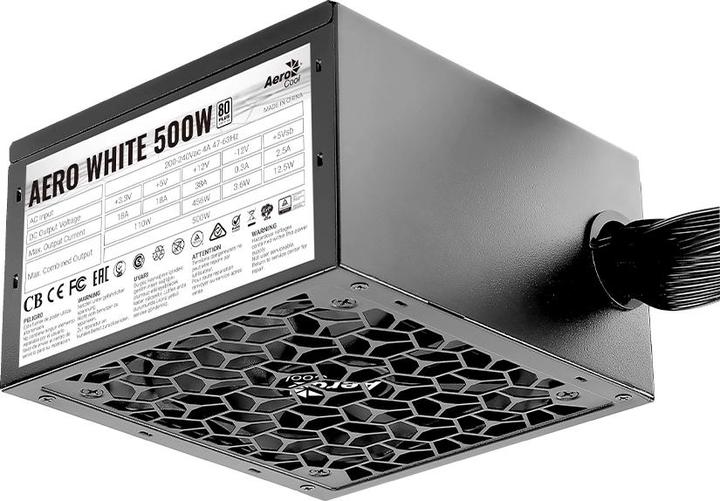Image du produit AeroCool Alimentation électrique AERO WHITE (500 W)