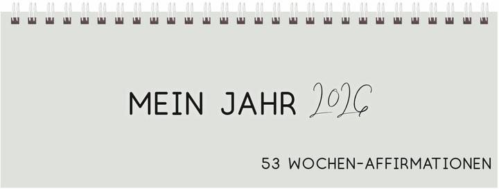 Produktbild Tischkalender quer Affirmation 2026