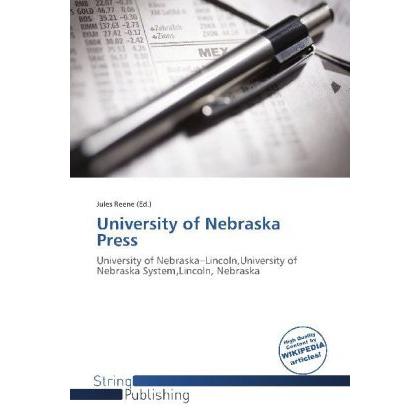 University of Nebraska Press, Fachbücher von Jules Reene
