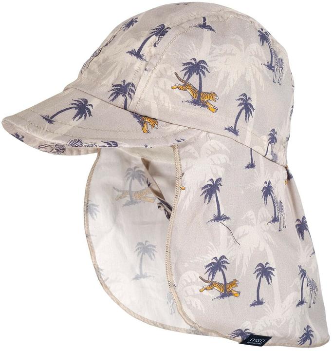 Actual product image Maximo Summer cap silver grey Africa animals size 47 (47)