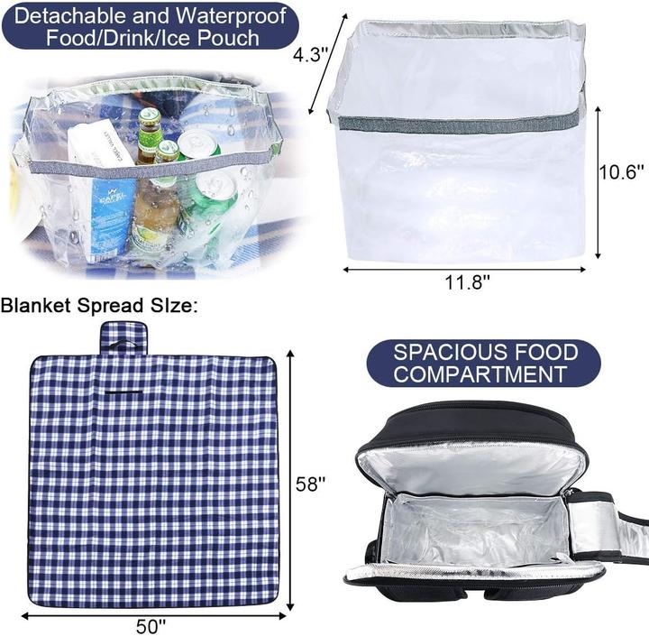 Actual product image Sunflora Picnic rucksack CA-SPH2-068