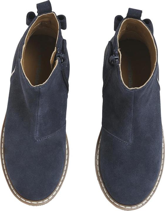 Image du produit Vertbaudet Mädchen Leder-Boots mit Zierschleife (37)