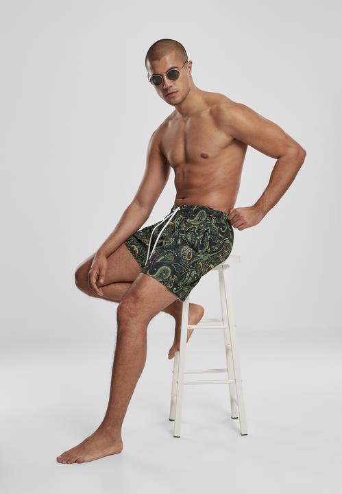 Image du produit Urban Classics Short de natation Paisley (L)