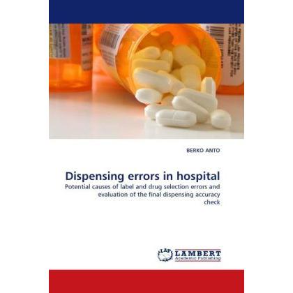 Dispensing errors in hospital, Fachbücher