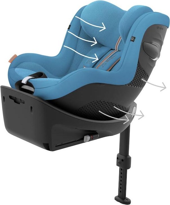 Produktbild Cybex Sirona G I-Size Plus Reboard Kindersitz inkl. Base G (Reboarder, ECE R129/i-Size Norm)