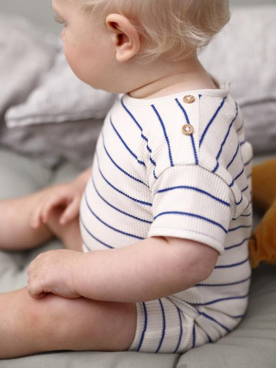 Actual product image Vertbaudet Baby-Set: T-Shirt & Shorts aus Waffelpikee (56)