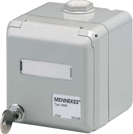 Actual product image Mennekes MENN Empty housing