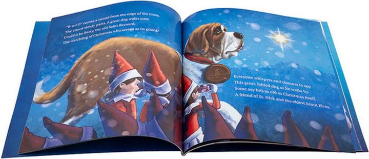 Actual product image Elf on the Shelf Elf Pets® - St. Bernard Box Set (9 cm)