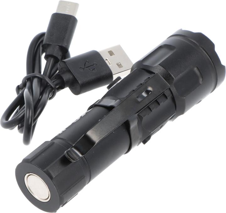 Actual product image XCell Lunalux Mini LED torch with magnetic holder, with strobe mode akk (9 cm, 245 lm)