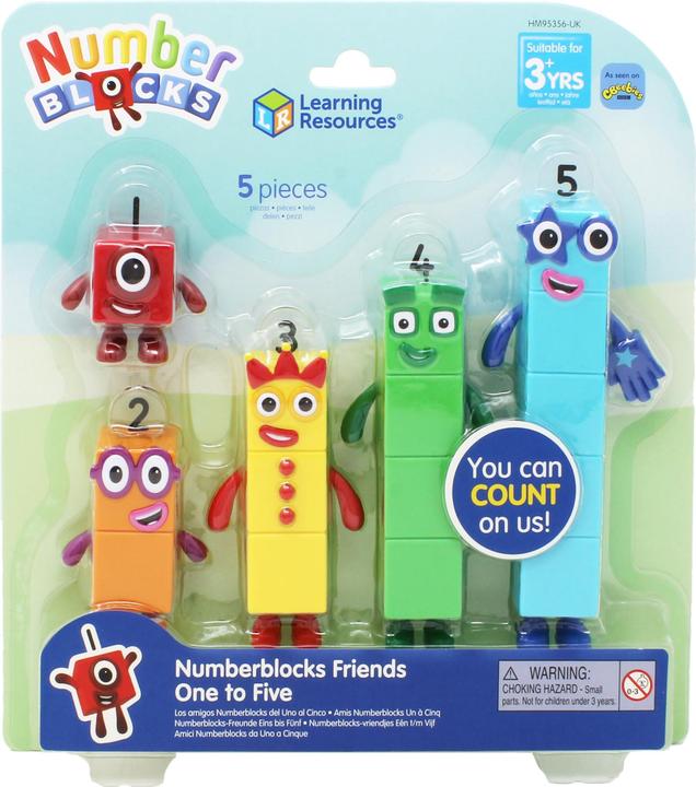 Produktbild Learning Resources Freunde Eins bis Fünf (Multilingual)