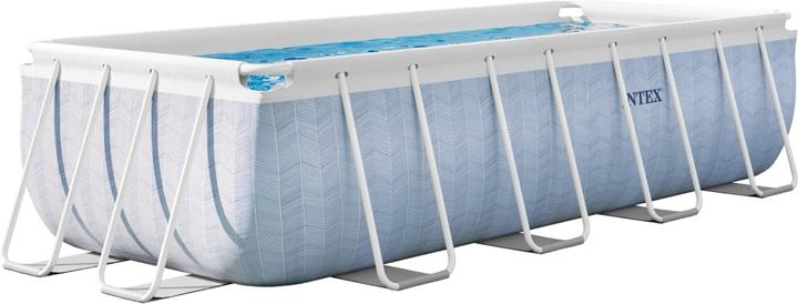 Actual product image Intex Chevron Prism frame pole set 400x200x100 cm rectangular (400 x 200 x 100 cm)