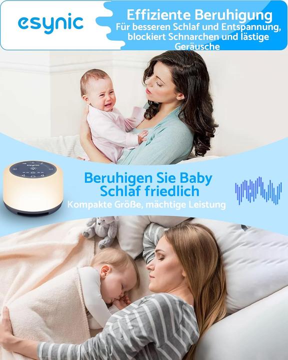 Image du produit eSynic Einschlafhilfe mit LED-Nachtlicht