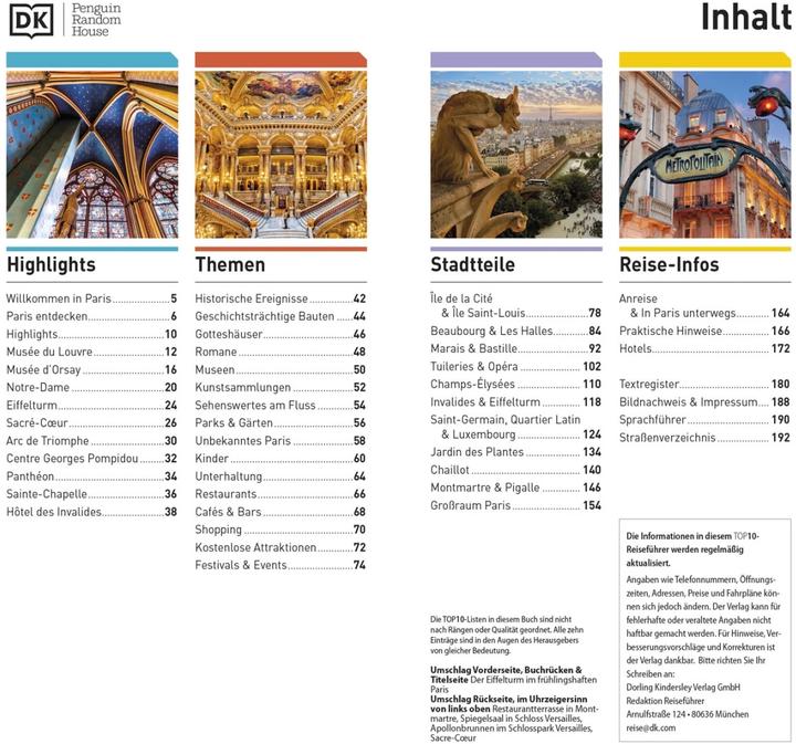 Produktbild TOP10 Reiseführer Paris (Deutsch, DK Verlag Reise, Donna Dailey, Mike Gerrard, 2024)