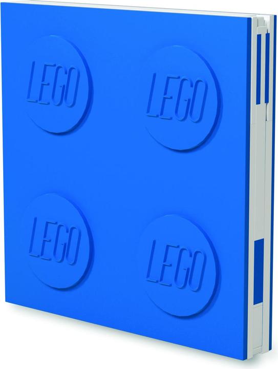 Actual product image LEGO Square blue notepad with pen