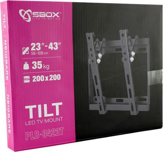 Produktbild Sbox PLB-3422T (Wand, 35 kg, 23" - 42")