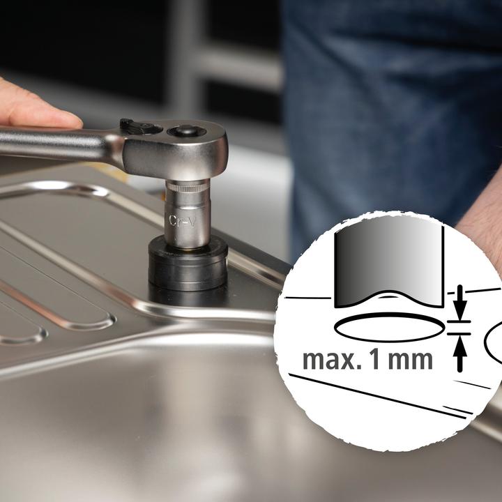 Produktbild wolfcraft 1 Lochschneider Edelstahl ø35mm (1 3/8)