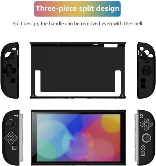 Actual product image MU Classic Nintendo Switch 2 Schutzhülle mit Ständer – X-Design (Switch 2)