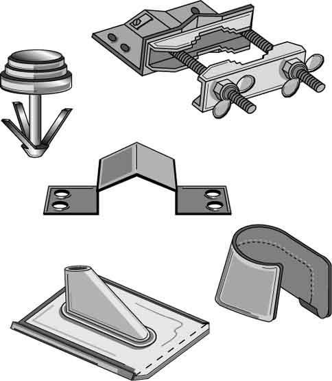 Image du produit Televes Kit d'accessoires de mât 48mm MAZ48