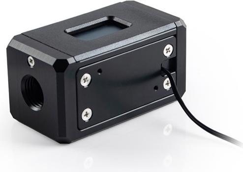 Produktbild Bitspower Durchflusssensor, 2x G1/4 Zoll Anschlüsse, OLED-Display