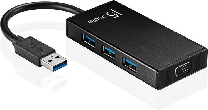 j5Create USB 3.0 to (USB 3.0, VGA, 14.80 cm)